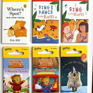 Yoto card bundle baby toddler little kid songs